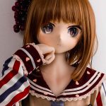 GUAVADOLL DM02 150cm Aカップ ノーマル肌  手描きメイク ビニール製のヘッド 拗ね顔 かまってちゃん アニメドール