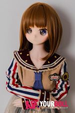 GUAVADOLL DM02 150cm Aカップ ノーマル肌  手描きメイク ビニール製のヘッド 拗ね顔 かまってちゃん アニメドール - 画像 (7)