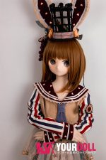 GUAVADOLL DM02 150cm Aカップ ノーマル肌  手描きメイク ビニール製のヘッド 拗ね顔 かまってちゃん アニメドール - 画像 (11)