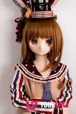 GUAVADOLL DM02 150cm Aカップ ノーマル肌  手描きメイク ビニール製のヘッド 拗ね顔 かまってちゃん アニメドール - 画像 (5)
