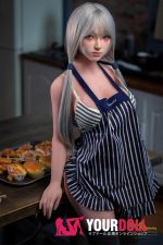 Irontech Doll Miyuki S24 154cm Fカップ シリコンヘッド+TPEボディ 裸エプロン 新妻 エロ ラブドール - 画像 (13)