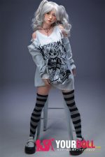 Irontech Doll Misa S10 154cm Fカップ シリコンヘッド+TPEボディ クール系 美少女 ラブドール 顎機能追加可 - 画像 (20)