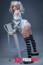 Irontech Doll Misa S10 154cm Fカップ シリコンヘッド+TPEボディ クール系 美少女 ラブドール 顎機能追加可 - 画像 (19)