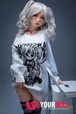 Irontech Doll Misa S10 154cm Fカップ シリコンヘッド+TPEボディ クール系 美少女 ラブドール 顎機能追加可 - 画像 (14)
