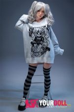 Irontech Doll Misa S10 154cm Fカップ シリコンヘッド+TPEボディ クール系 美少女 ラブドール 顎機能追加可 - 画像 (16)