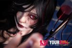 Irontech Doll Eileen S40 167cm Dカップ フルシリコン 顎機能追加可 鬼盛れ ダークメイク ラブドール - 画像 (15)