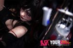 Irontech Doll Eileen S40 167cm Dカップ フルシリコン 顎機能追加可 鬼盛れ ダークメイク ラブドール - 画像 (18)