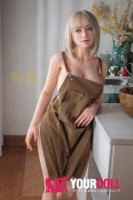 Irontech Doll Sylvia S43 159cm Fカップ フルシリコン 人妻 裸エプロン エッチ ダッチワイフ - 画像 (19)