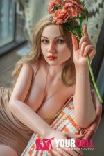 Irontech Doll Tina S45 165cm Gカップ フルシリコン 外人 ブロンド 魅惑の谷間 ラブドール - 画像 (4)