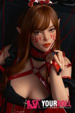 SEDOLL Samantha.E 158cm Dカップ #022 小麦肌 コスプレ系 ダークメイク エルフ耳 ラブドール