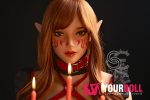 SEDOLL Samantha.E 158cm Dカップ #022 小麦肌 コスプレ系 ダークメイク エルフ耳 ラブドール - 画像 (27)