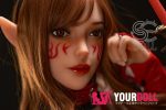 SEDOLL Samantha.E 158cm Dカップ #022 小麦肌 コスプレ系 ダークメイク エルフ耳 ラブドール - 画像 (26)