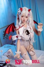 Shedoll Duoduo(朵朵) 148cm Dカップ フルシリコン 顎機能追加可 コスプレ系 小悪魔彼女 つけ耳 ラブドール - 画像 (9)