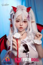 Shedoll Duoduo(朵朵) 148cm Dカップ フルシリコン 顎機能追加可 コスプレ系 小悪魔彼女 つけ耳 ラブドール - 画像 (2)