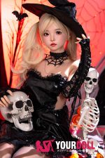 Shedoll Luoxiaoyi(洛小乙) 148cm Dカップ フルシリコン 顎機能追加可 魔女見習い 愛嬌 ラブドール - 画像 (15)