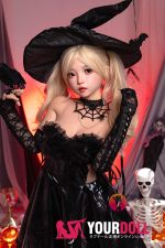 Shedoll Luoxiaoyi(洛小乙) 148cm Dカップ フルシリコン 顎機能追加可 魔女見習い 愛嬌 ラブドール - 画像 (19)