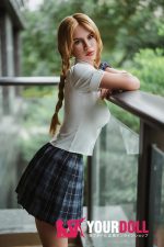 Top Fire Doll Chloe T24 170cm Dカップ ダークブラウン肌 フルシリコン 顎機能付き 外人 JK ふっくら唇 ラブドール - 画像 (11)