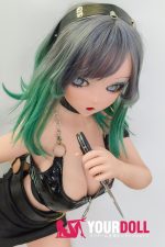 ElsaBabe 櫻空翼 RAD014 148cm-M フルシリコン エキゾチック 縦瞳 妖艶 蛇女 アニメドール - 画像 (4)