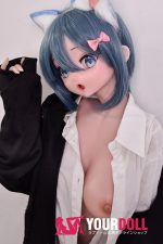 ElsaBabe 天野南 RAD019 148cm-M ピンク肌 フルシリコン 飼い猫 ペットな彼女 萌え袖 ラブドール - 画像 (2)