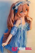 ElsaBabe 清水薄荷 RAD027 125cm フルシリコン お嬢ちゃん 泣き顔 愛しい 舌出し アニメドール - 画像 (10)