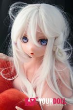 ElsaBabe 我妻真由美 RAD033 148cm-L ピンク肌 フルシリコン おちょぼ口 押しに弱い ラブドール - 画像 (10)