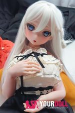 ElsaBabe 我妻真由美 RAD033 148cm-L ピンク肌 フルシリコン おちょぼ口 押しに弱い ラブドール - 画像 (22)