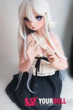 ElsaBabe 我妻真由美 RAD033 148cm-L ピンク肌 フルシリコン おちょぼ口 押しに弱い ラブドール - 画像 (27)