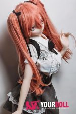 ElsaBabe 水谷柚子 RAD034 148cm-M ピンク肌 フルシリコン 裏垢女子 ツンデレ 口嫌体正直 アニメドール - 画像 (23)
