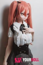 ElsaBabe 水谷柚子 RAD034 148cm-M ピンク肌 フルシリコン 裏垢女子 ツンデレ 口嫌体正直 アニメドール - 画像 (25)