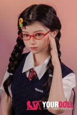 Fanreal Mo(茉) 153cm Bカップ 29kg Fair肌 フルシリコン 顎機能追加可 制服少女 無邪気 眼鏡娘 ちっぱい ラブドール