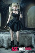 IROKEBIJIN Abby 148cm Fカップ White肌 フルシリコン ボディ選択可  ヴァンパイア コスプレ系 尖頭歯 アニメドール - 画像 (11)