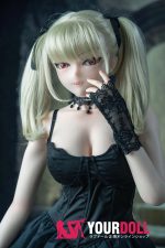 IROKEBIJIN Abby 148cm Fカップ White肌 フルシリコン ボディ選択可  ヴァンパイア コスプレ系 尖頭歯 アニメドール - 画像 (2)
