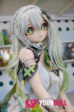 WM Dolls 146cm Cカップ #Y008 ビニール製ヘッド+TPE製ボディ ノーマル肌 可愛い コスプレ系 アニメドール - 画像 (6)
