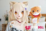 WM Dolls 柠萌 159cm Bカップ #Y007 ビニール製ヘッド+TPE製ボディ キュート 癒し系 猫口 アニメドール - 画像 (12)