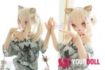 WM Dolls 柠萌 159cm Bカップ #Y007 ビニール製ヘッド+TPE製ボディ キュート 癒し系 猫口 アニメドール - 画像 (18)