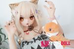 WM Dolls 柠萌 159cm Bカップ #Y007 ビニール製ヘッド+TPE製ボディ キュート 癒し系 猫口 アニメドール - 画像 (14)