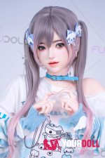 Fudoll 杨枝甘露 #J040 161cm Eカップ フルシリコン 顎機能付き ボディ選択可 水色の地雷系 美少女 病みかわいい ラブドール - 画像 (2)