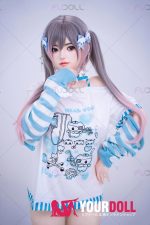 Fudoll 杨枝甘露 #J040 161cm Eカップ フルシリコン 顎機能付き ボディ選択可 水色の地雷系 美少女 病みかわいい ラブドール - 画像 (7)