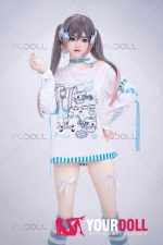 Fudoll 杨枝甘露 #J040 161cm Eカップ フルシリコン 顎機能付き ボディ選択可 水色の地雷系 美少女 病みかわいい ラブドール - 画像 (12)