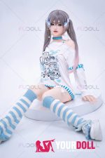 Fudoll 杨枝甘露 #J040 161cm Eカップ フルシリコン 顎機能付き ボディ選択可 水色の地雷系 美少女 病みかわいい ラブドール - 画像 (13)
