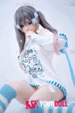 Fudoll 杨枝甘露 #J040 161cm Eカップ フルシリコン 顎機能付き ボディ選択可 水色の地雷系 美少女 病みかわいい ラブドール - 画像 (6)
