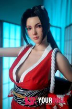 Game Lady 168cm Eカップ No.28_1 ノーマル肌 フルシリコン 魅惑 女忍者 コスプレ系 ラブドール 新品 - 画像 (5)