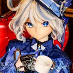 GUAVADOLL DM04 150cm Dカップ ノーマル肌 手描きメイク ビニール製のヘッド オッドアイ 華やか 気高い美少女 アニメドール