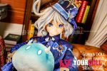 GUAVADOLL DM04 150cm Dカップ ノーマル肌 手描きメイク ビニール製のヘッド オッドアイ 華やか 気高い美少女 アニメドール - 画像 (14)