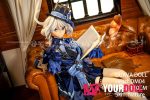 GUAVADOLL DM04 150cm Dカップ ノーマル肌 手描きメイク ビニール製のヘッド オッドアイ 華やか 気高い美少女 アニメドール - 画像 (19)