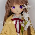 GUAVADOLL DM02 145cm Aカップノーマル肌 デカールメイク ビニール製のヘッド 無垢 お嬢ちゃん アニメドール