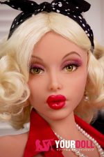 PiperDoll Jessica 150cm Lカップ Tan肌 S-TPE製 一体型 外人 爆乳 モダン美女 ふっくら唇 ラブドール - 画像 (4)