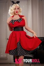 PiperDoll Jessica 150cm Lカップ Tan肌 S-TPE製 一体型 外人 爆乳 モダン美女 ふっくら唇 ラブドール - 画像 (18)