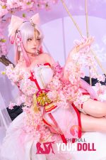 Shedoll Guxiaoyu(顾小雨) 168cm Dカップ スーパー軽量化 フルシリコン 顎機能追加可 コスプレ系 女狐 ラブドール - 画像 (11)