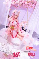 Shedoll Guxiaoyu(顾小雨) 168cm Dカップ スーパー軽量化 フルシリコン 顎機能追加可 コスプレ系 女狐 ラブドール - 画像 (28)